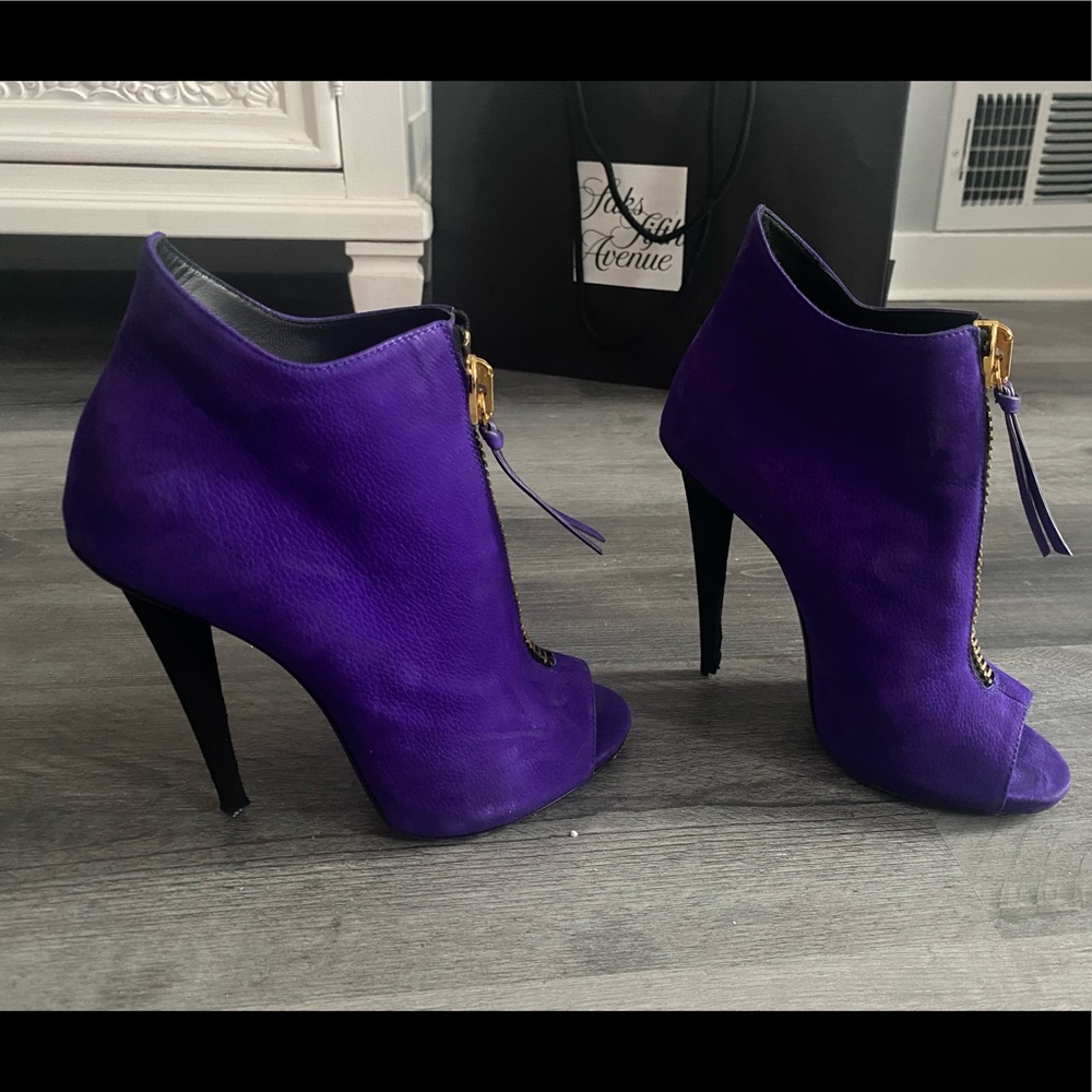 Giuseppe Zanotti Barok Zipper Booties